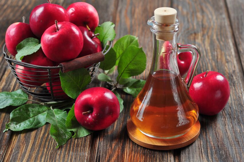 Apple cider vinegar from varicose veins